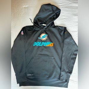 Women’s Nike Miami Dolphins Dark Grey Hoodie